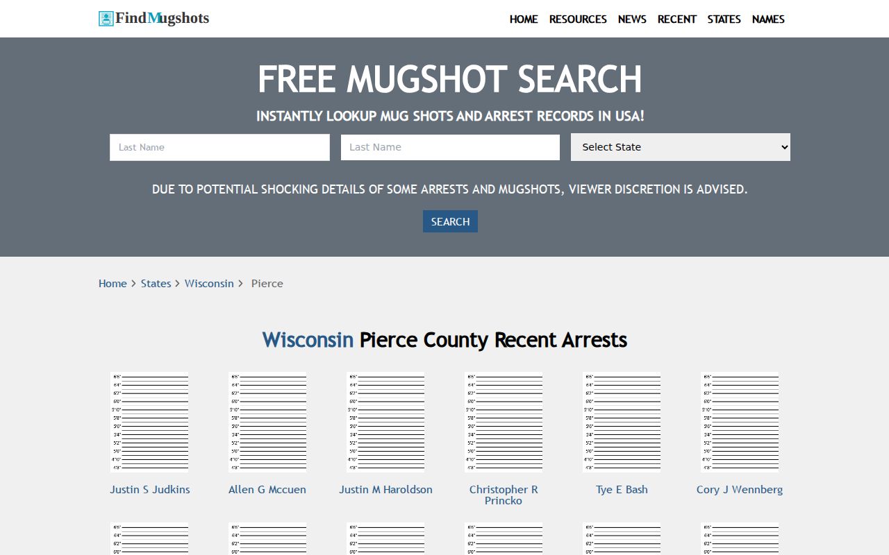 Pierce County restricted secondary directory context